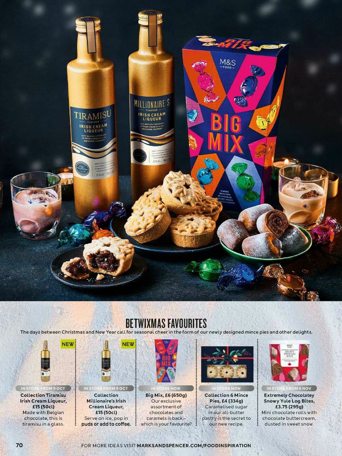 M&S Marks and Spencer Christmas Magazine Offers from 25 September