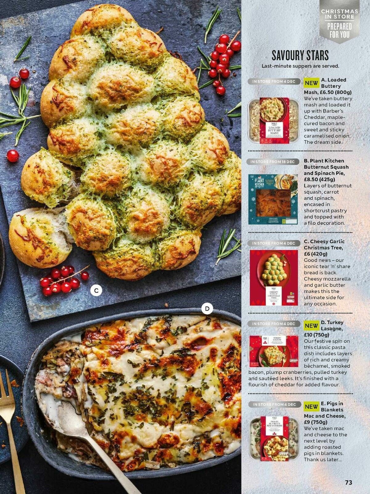 M&S Marks and Spencer Christmas Magazine Offers from 25 September