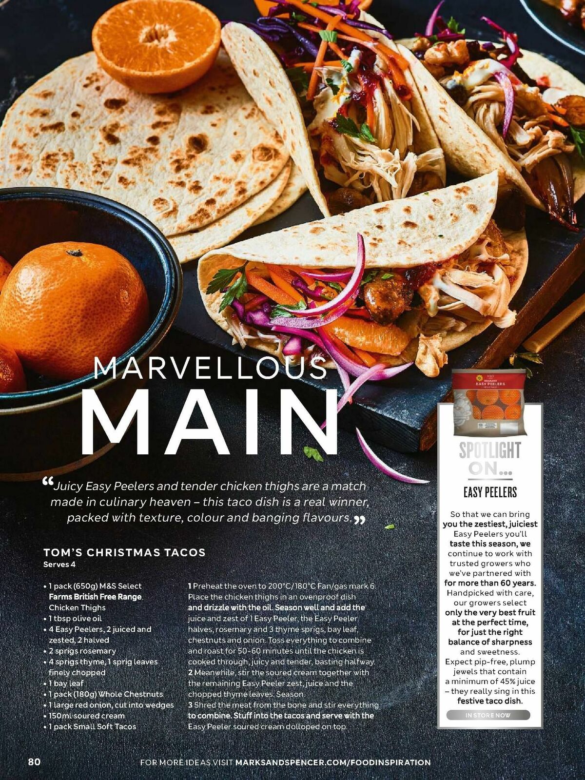 M&S Marks and Spencer Christmas Magazine Offers from 25 September