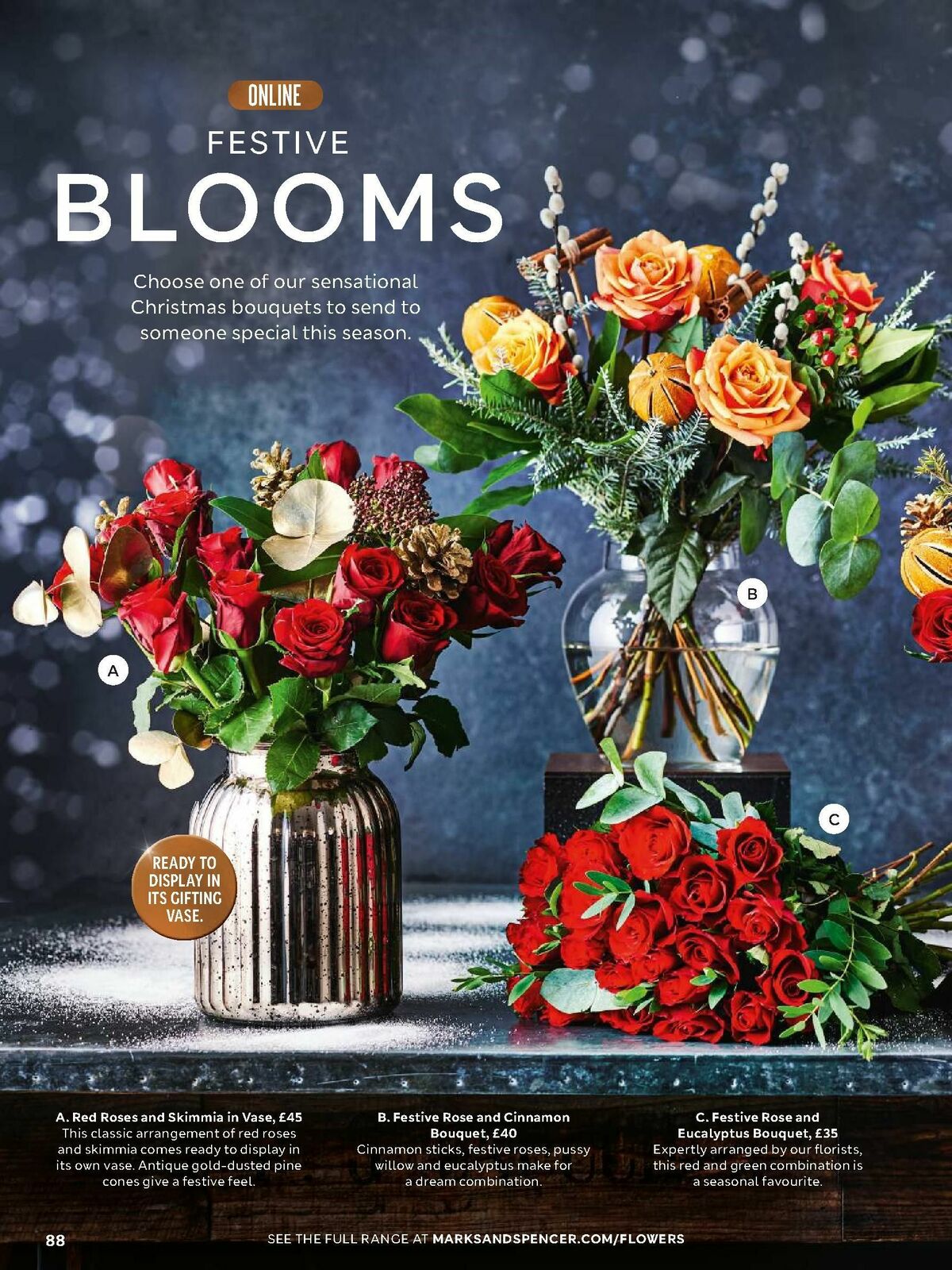 M&S Marks and Spencer Christmas Magazine Offers from 25 September