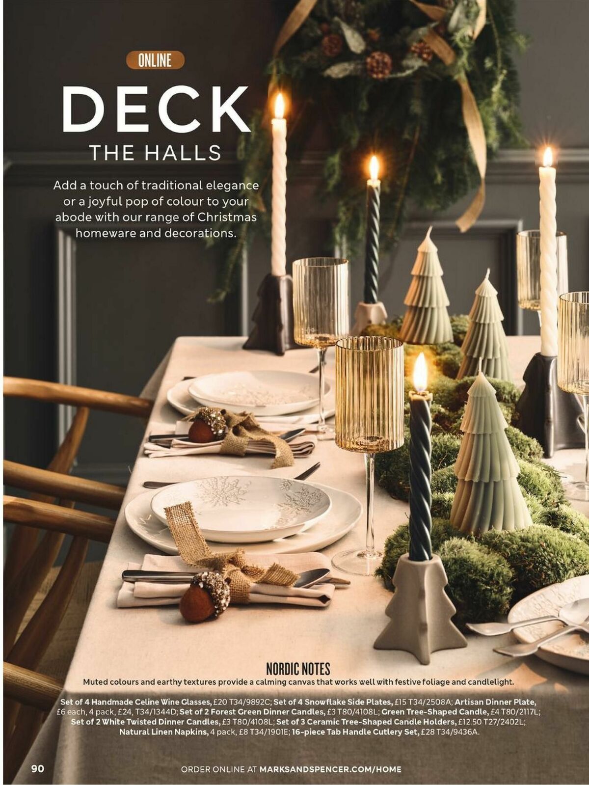 M&S Marks and Spencer Christmas Magazine Offers from 25 September