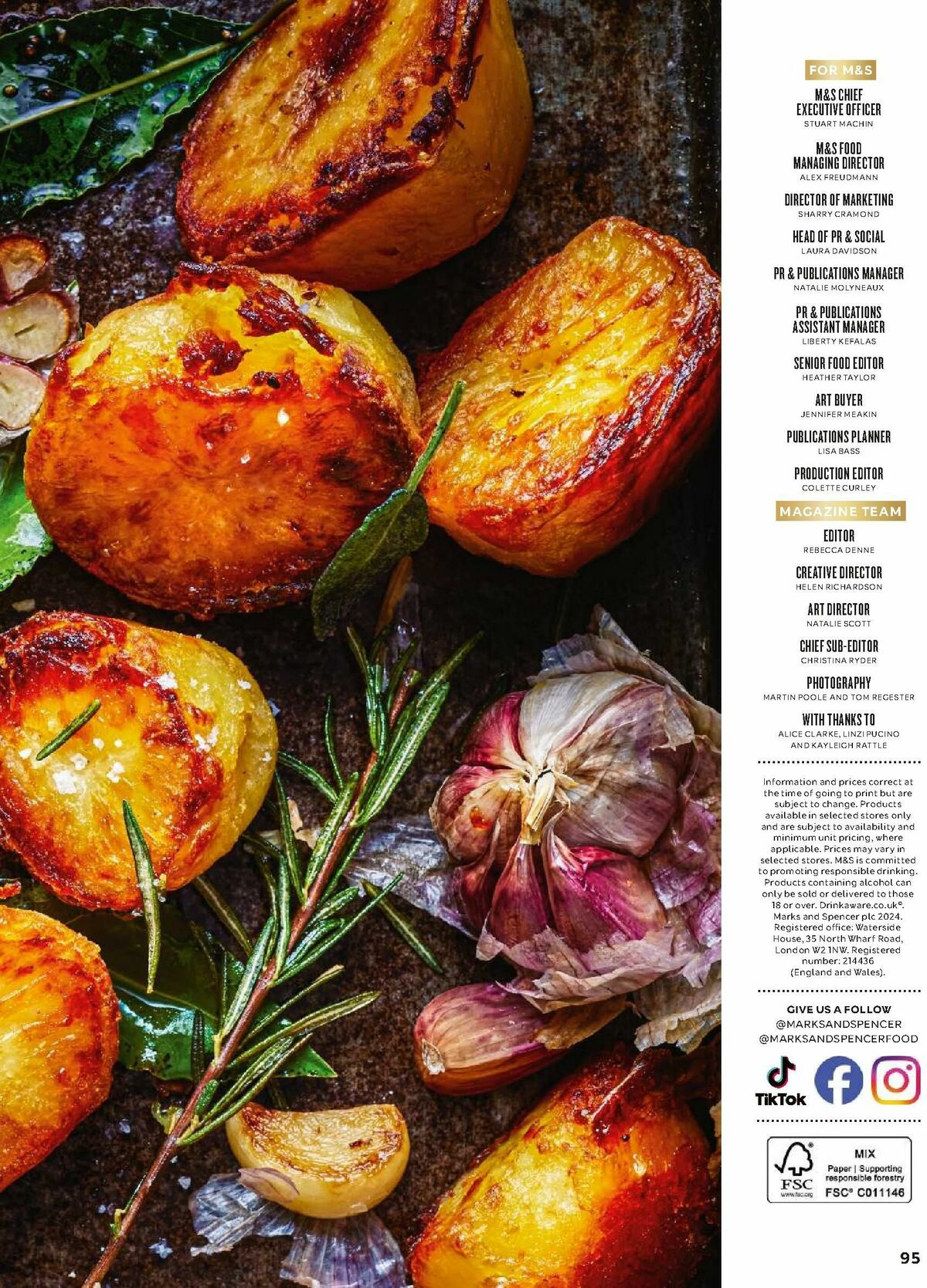 M&S Marks and Spencer Christmas Magazine Offers from 25 September