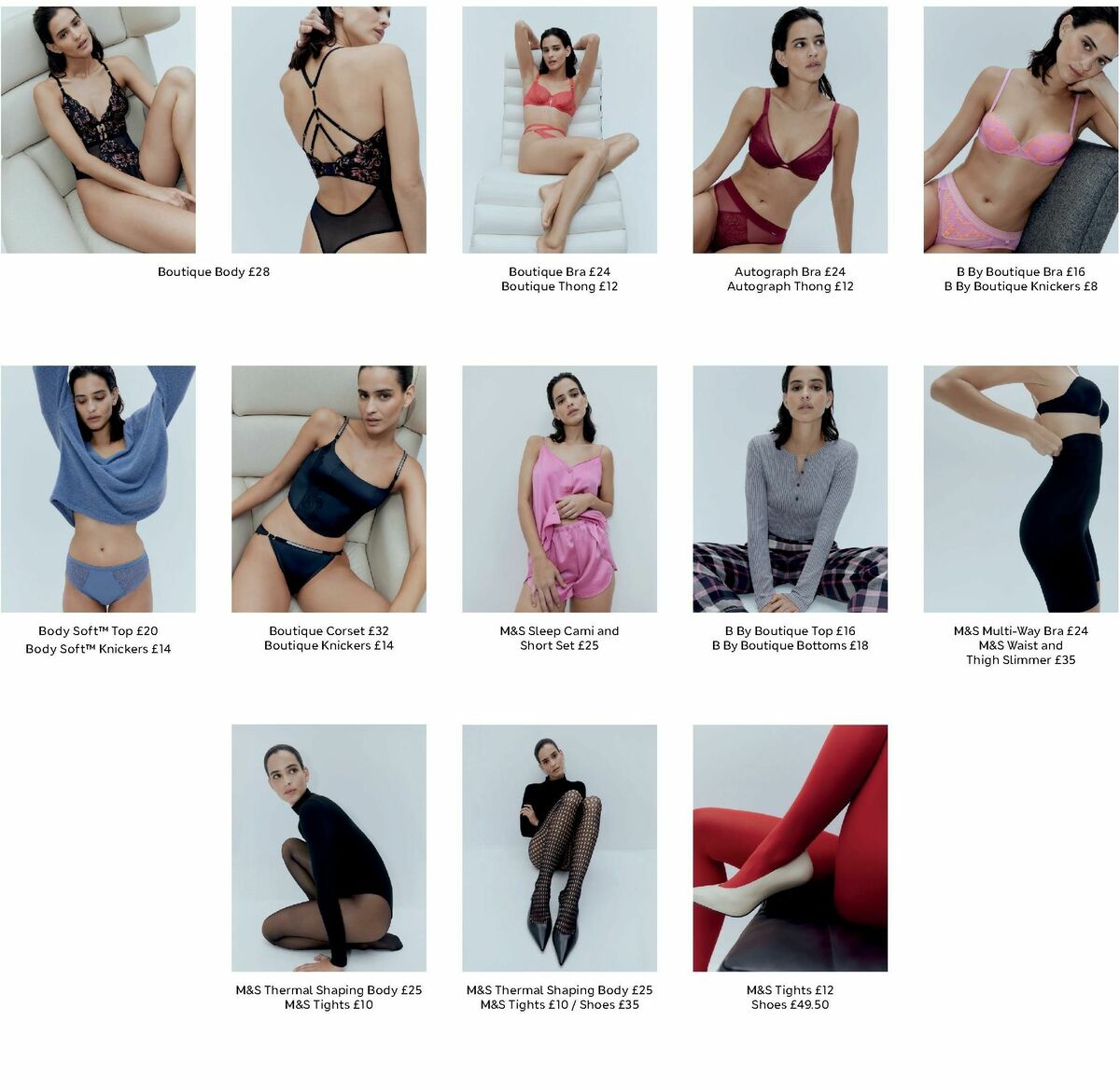 M&S Marks and Spencer Lingerie Offers from 11 October