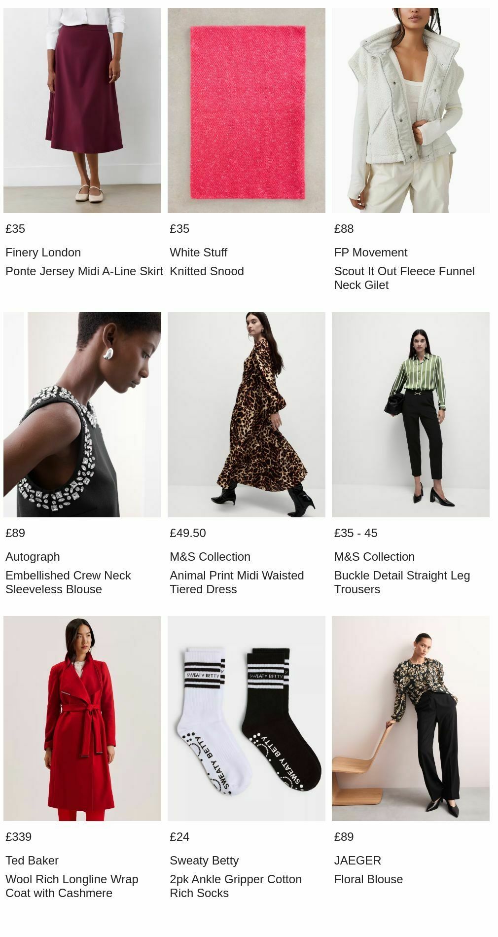 M&S Marks and Spencer Offers from 14 October