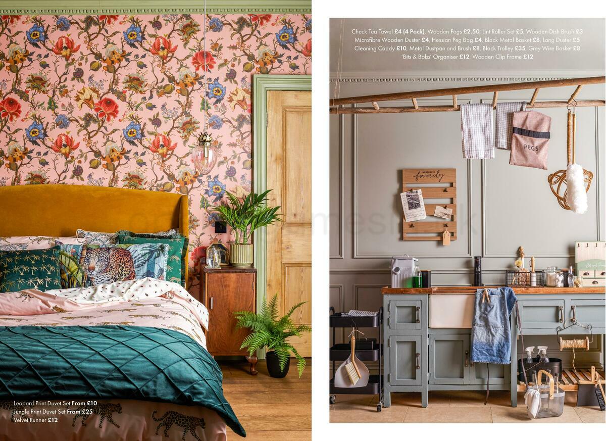 Matalan Spring/Summer 2021 Homeware Offers from 10 January