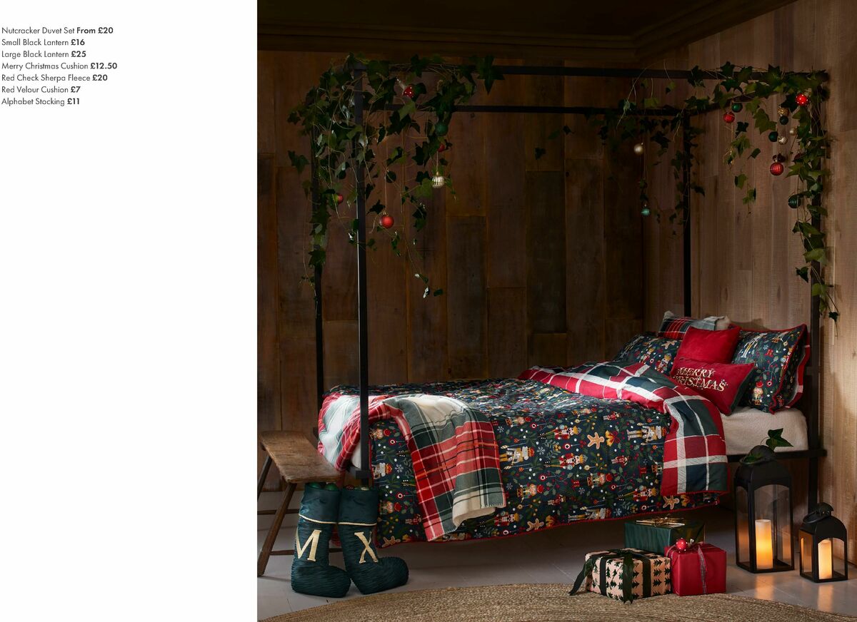 Matalan Christmas Home Offers from 9 October