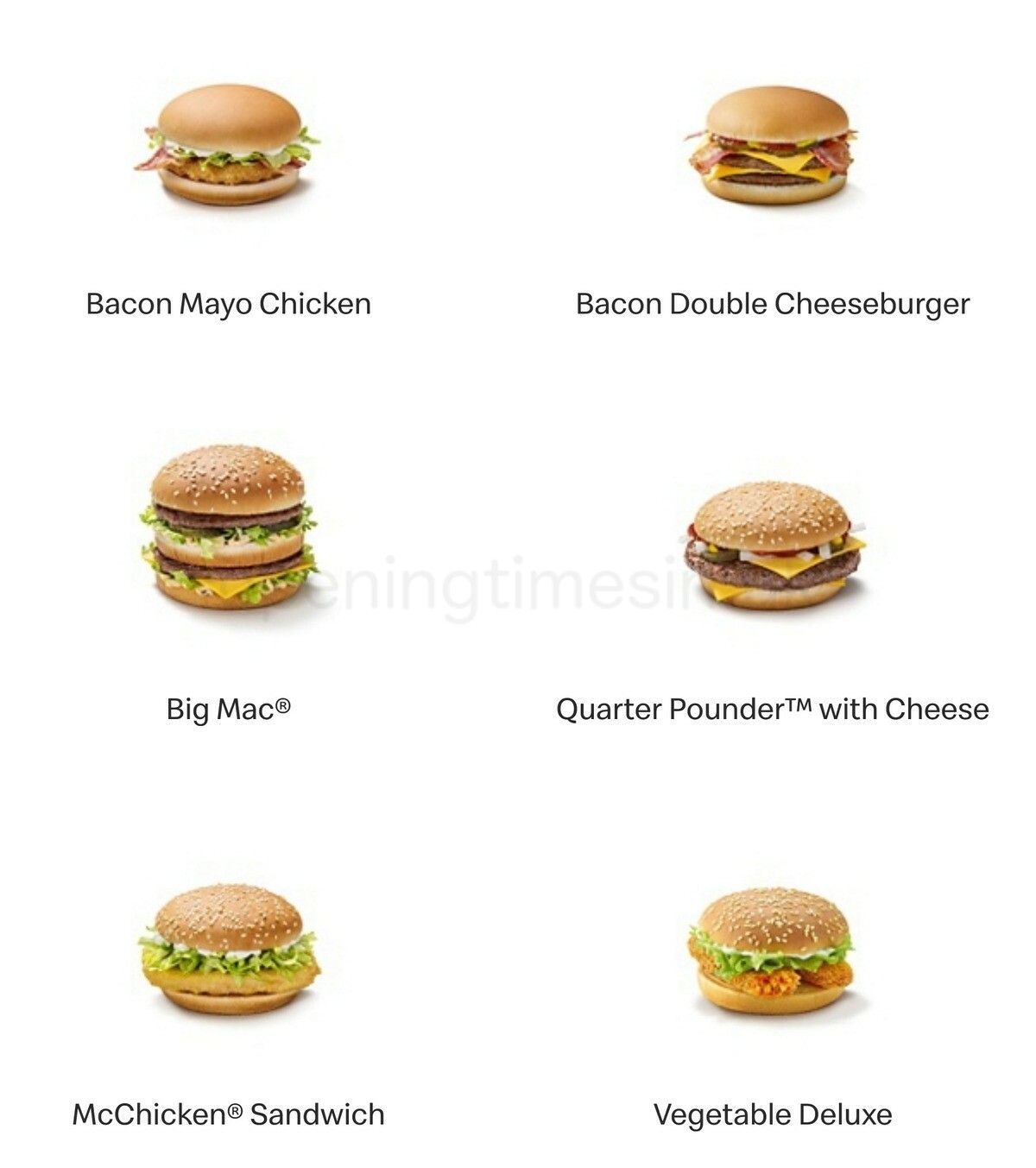 McDonald's Offers from 20 March