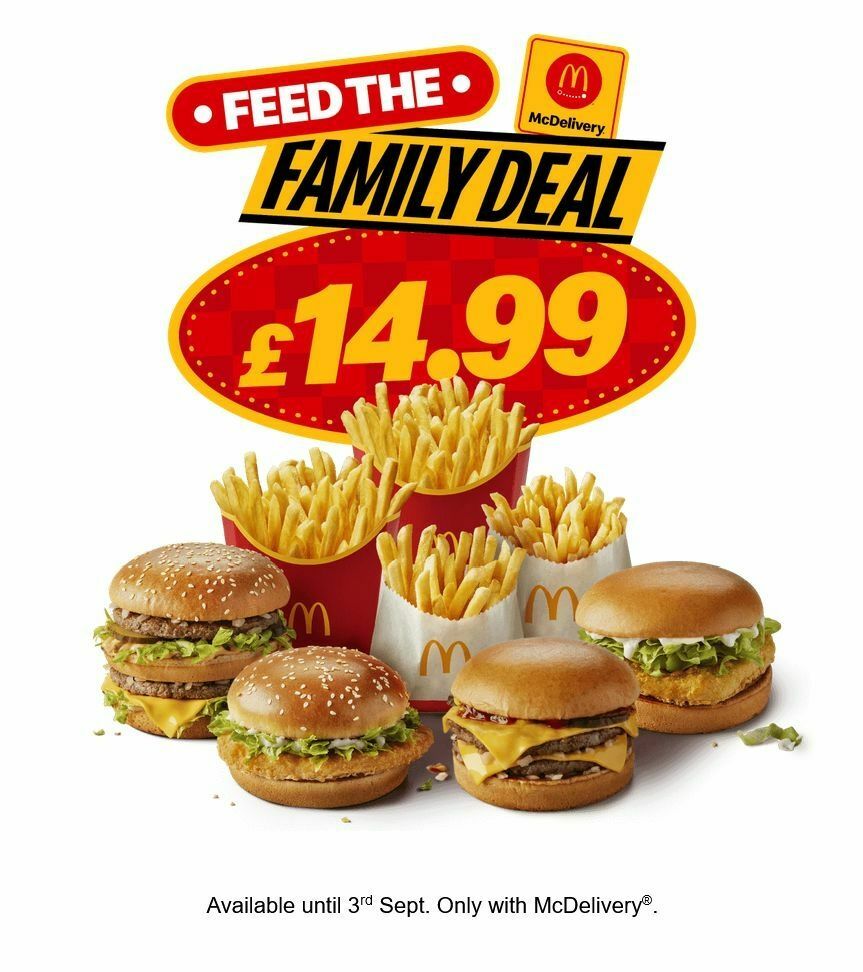 McDonald's Offers from 4 August