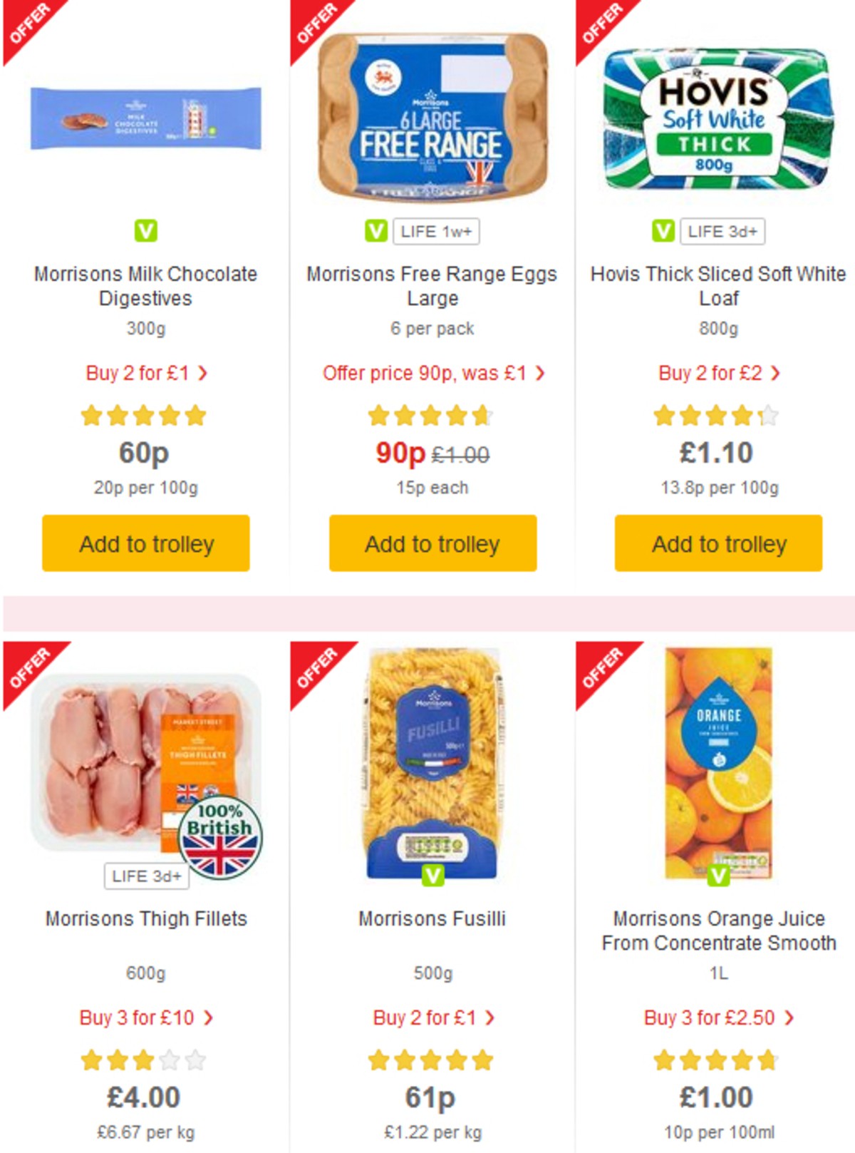 Morrisons Offers from 12 March