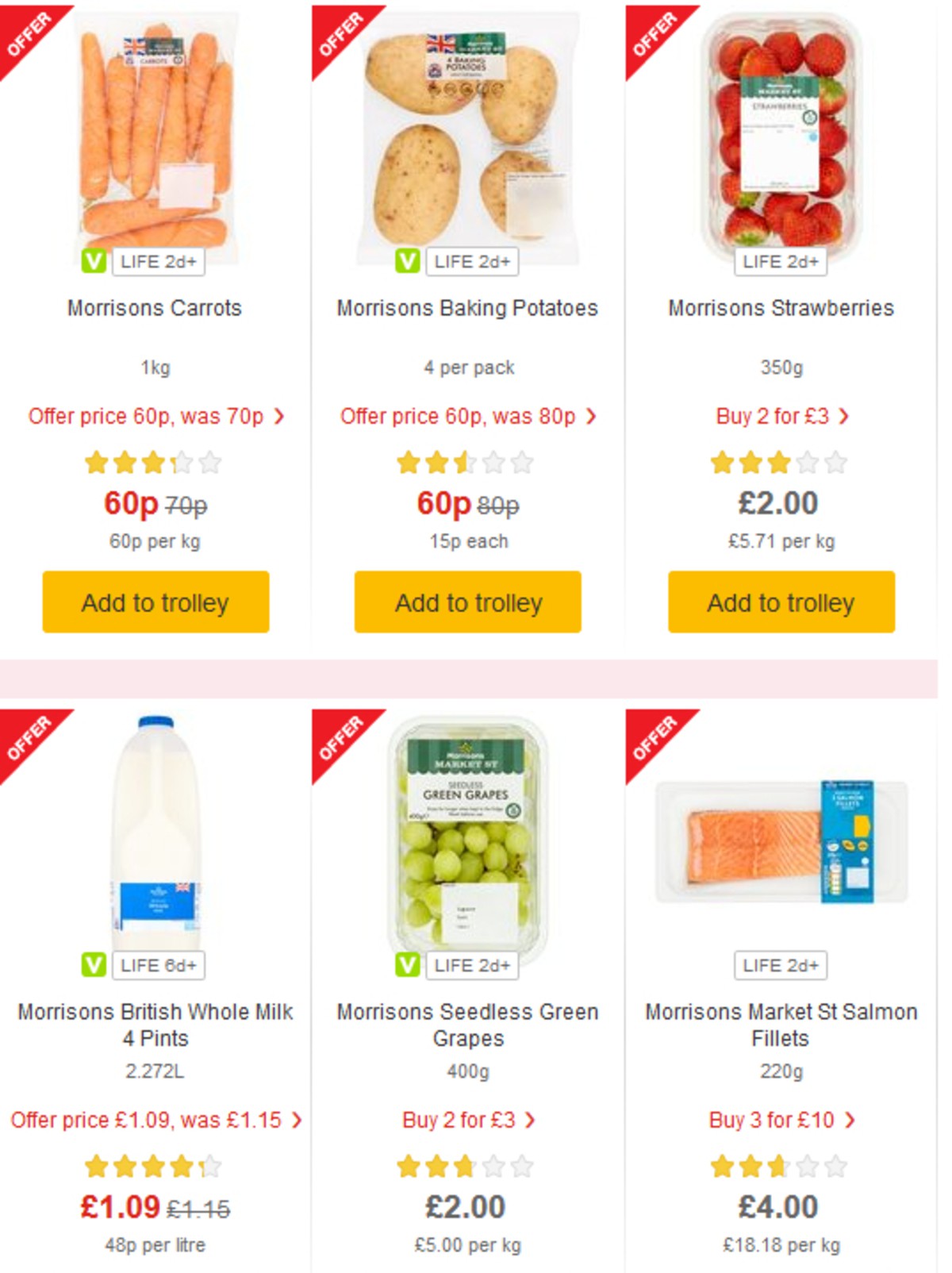 Morrisons Offers from 12 March