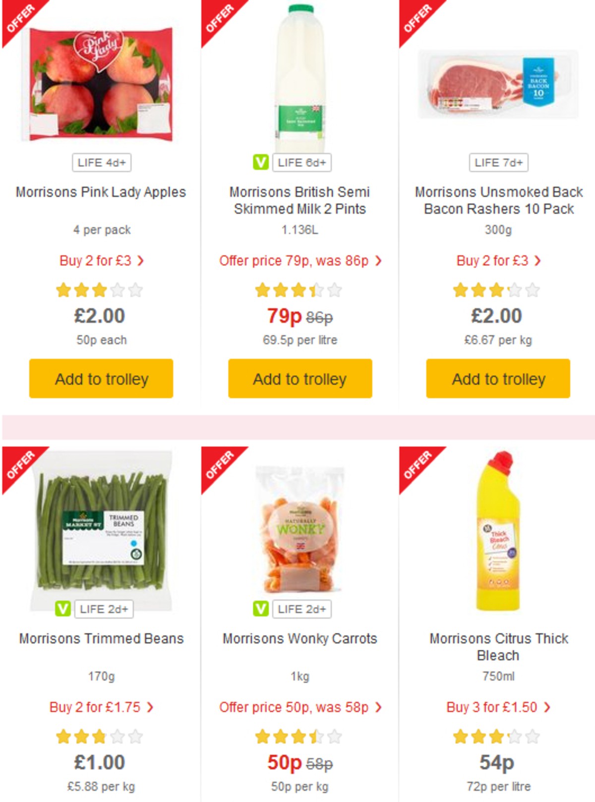 Morrisons Offers from 12 March