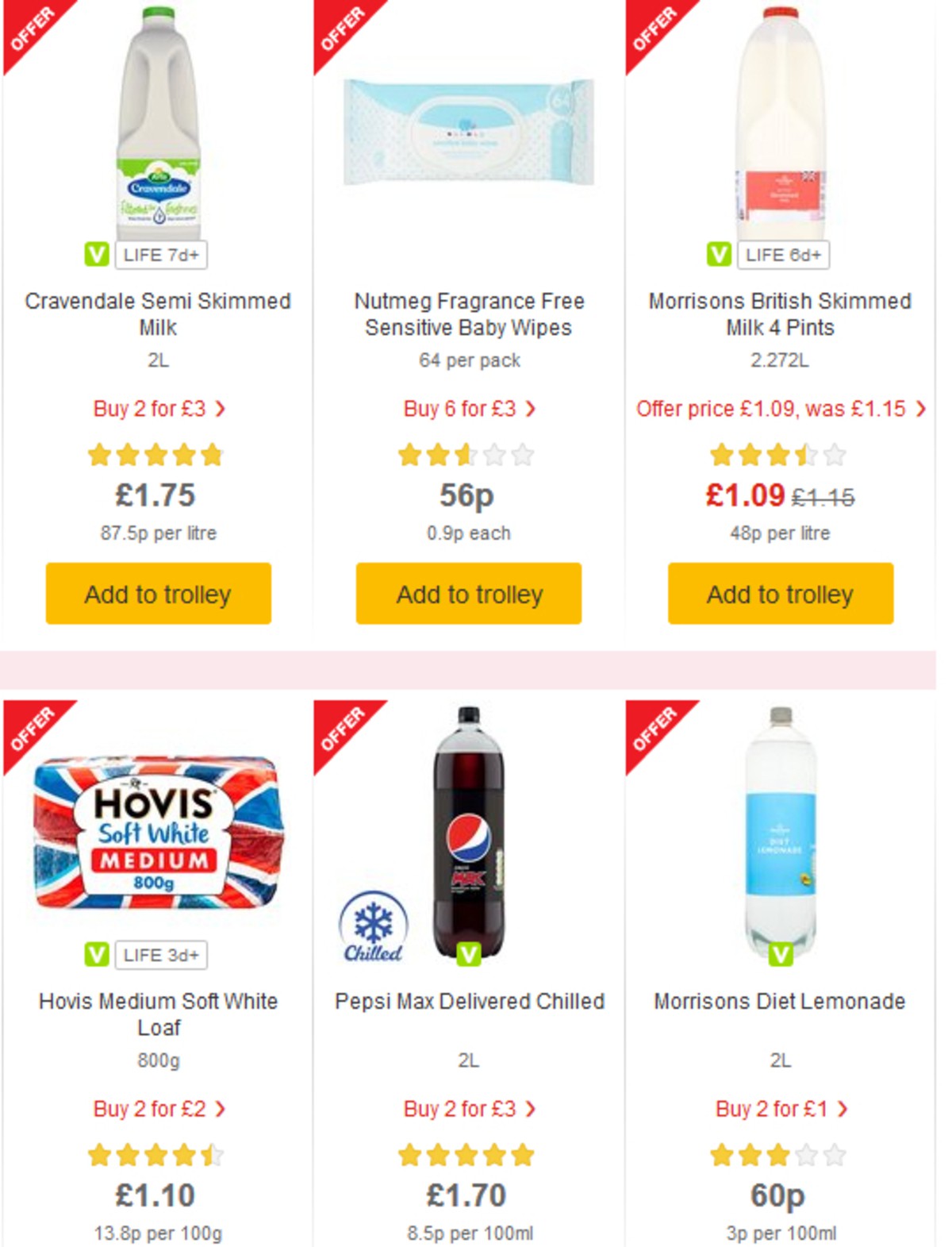 Morrisons Offers from 12 March