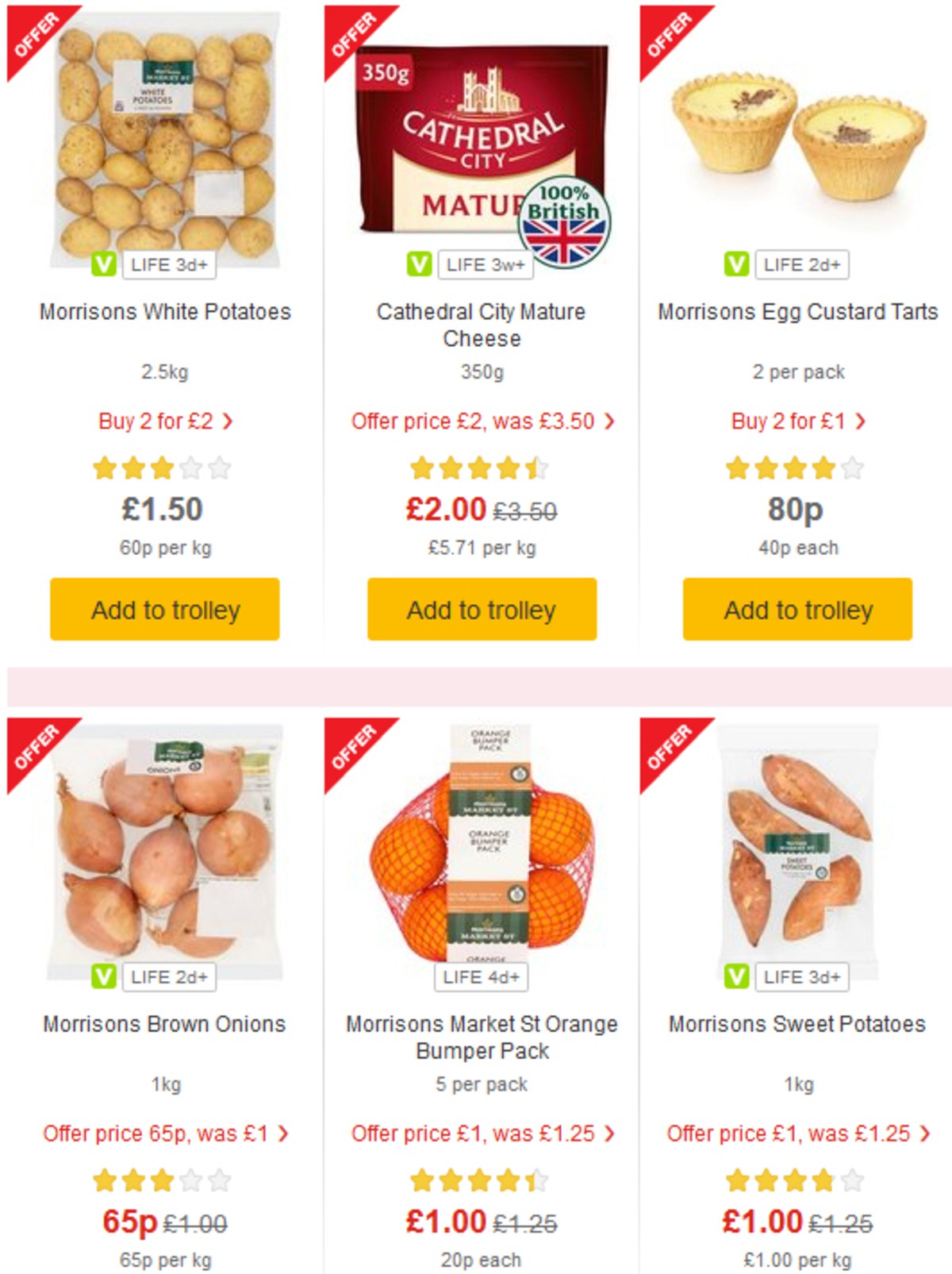 Morrisons Offers from 12 March