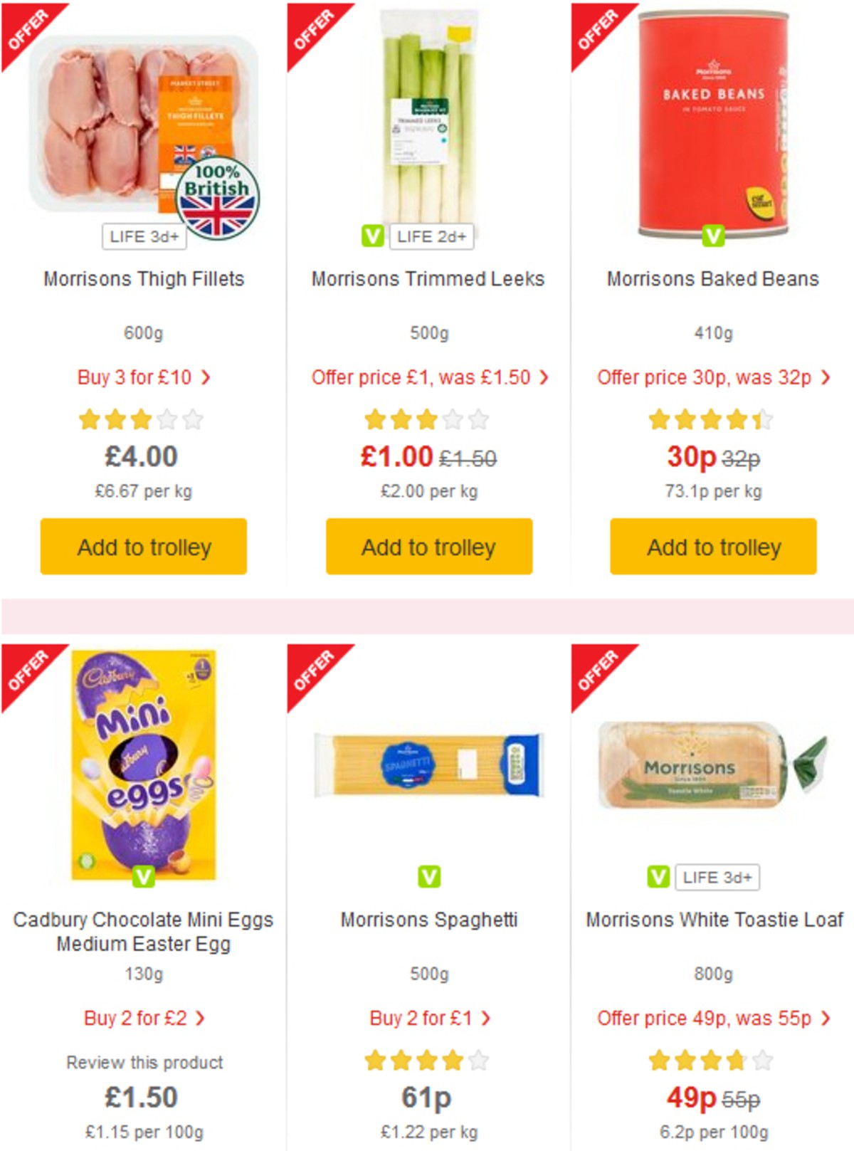 Morrisons Offers from 2 April