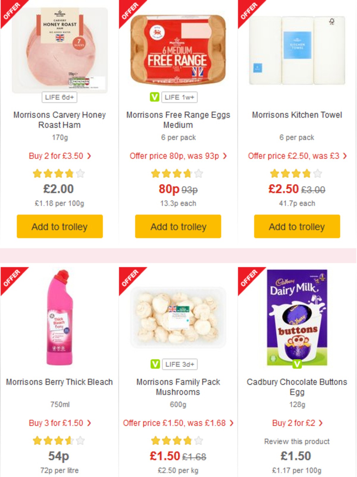 Morrisons Offers from 2 April