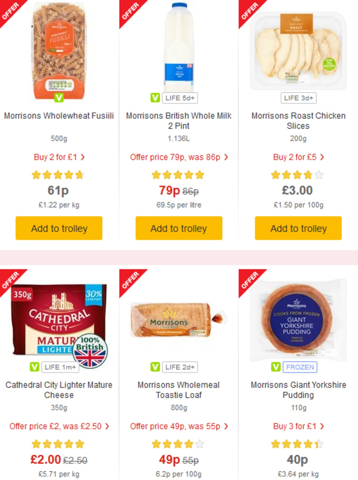 Morrisons Offers from 2 April