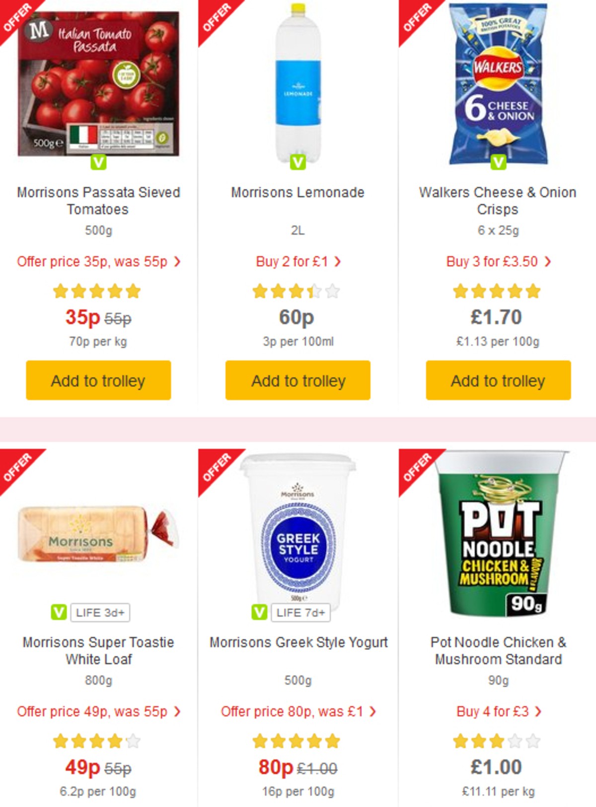 Morrisons Offers from 2 April