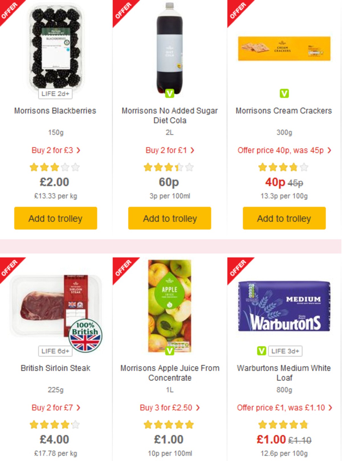 Morrisons Offers from 2 April