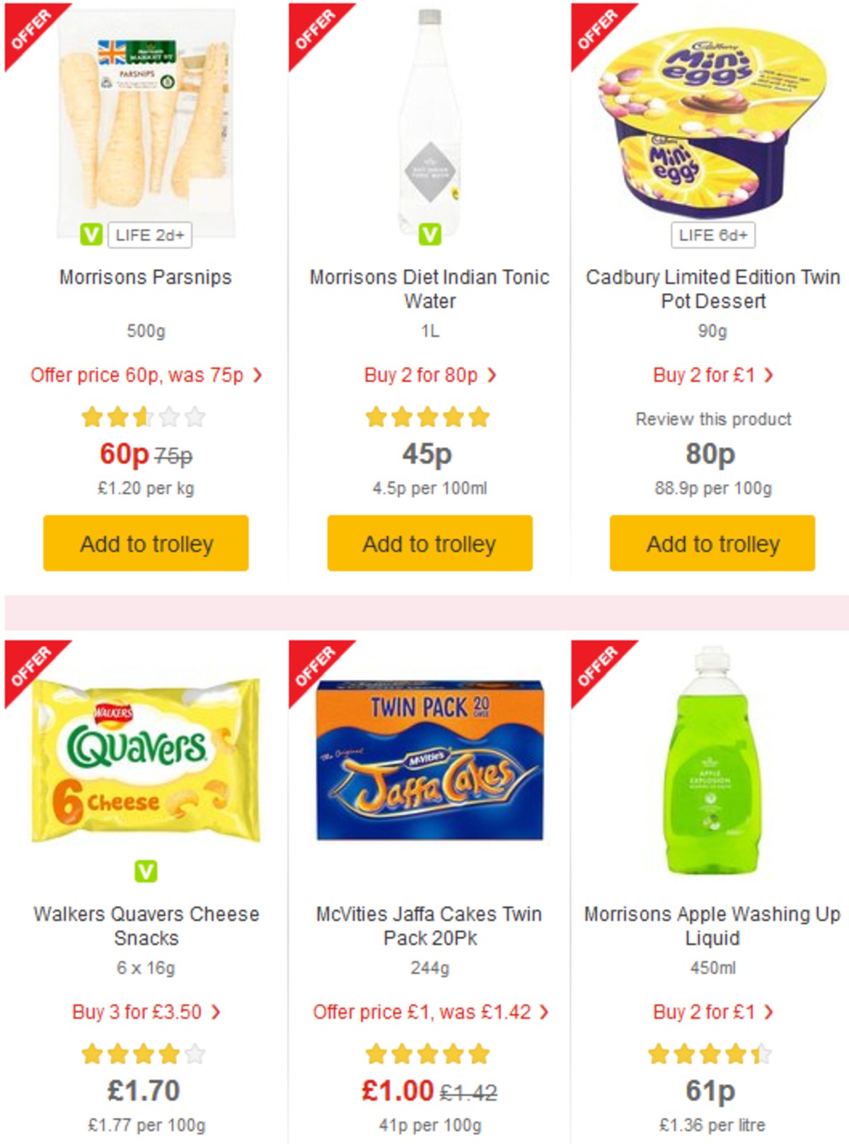 Morrisons Offers from 2 April