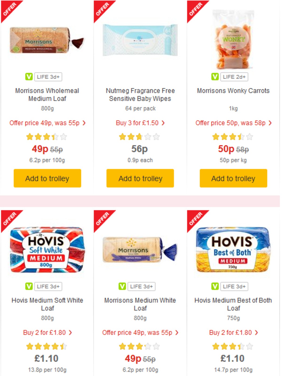 Morrisons Offers from 2 April