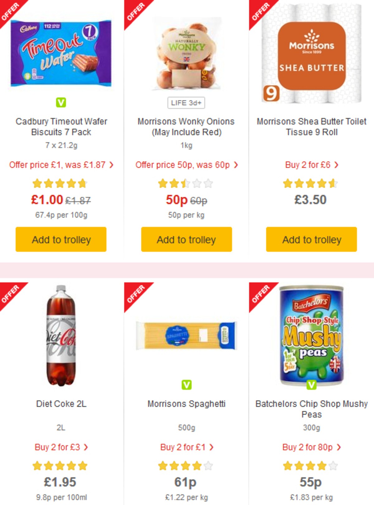 Morrisons Offers from 23 April