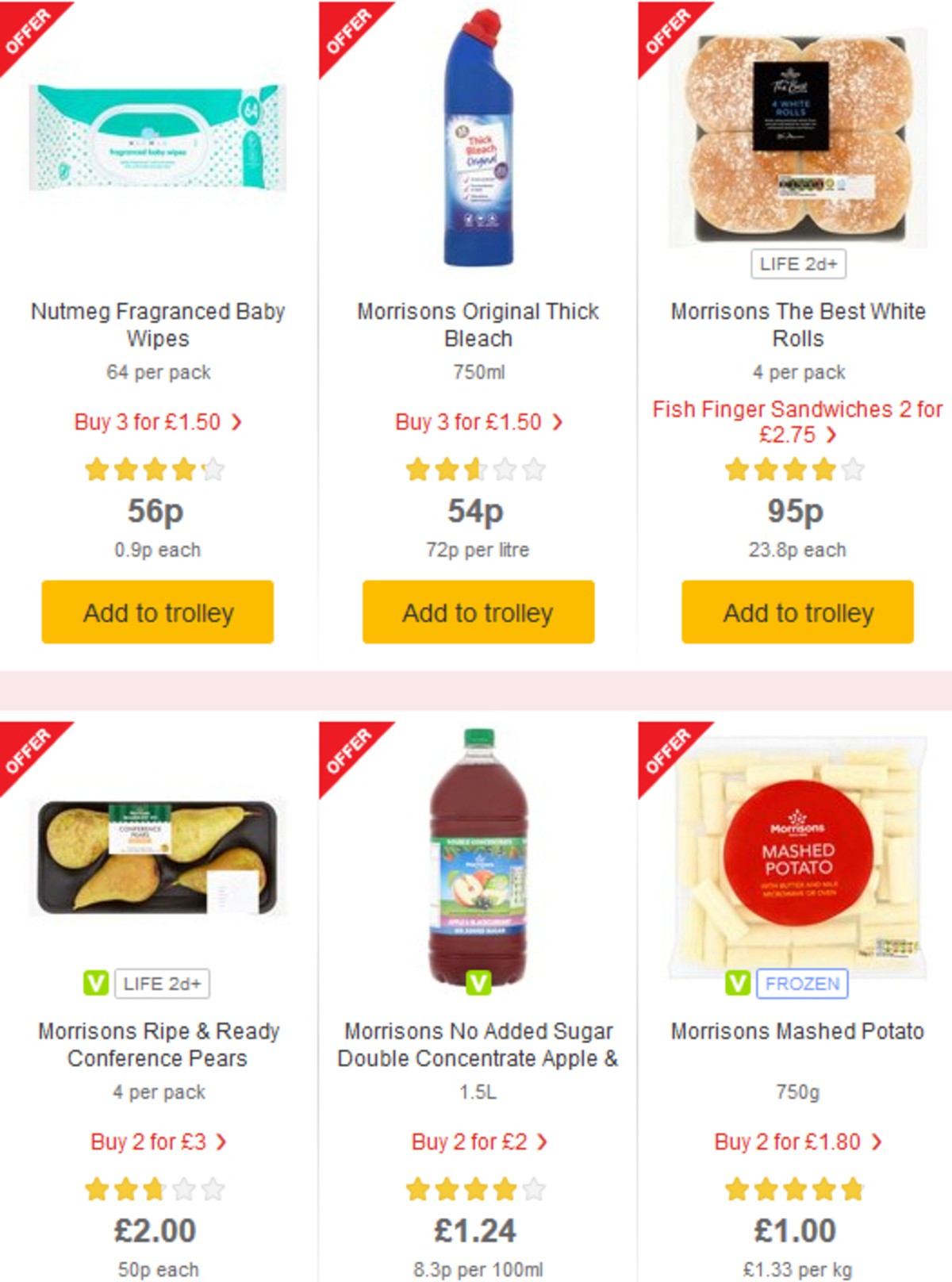 Morrisons Offers from 23 April