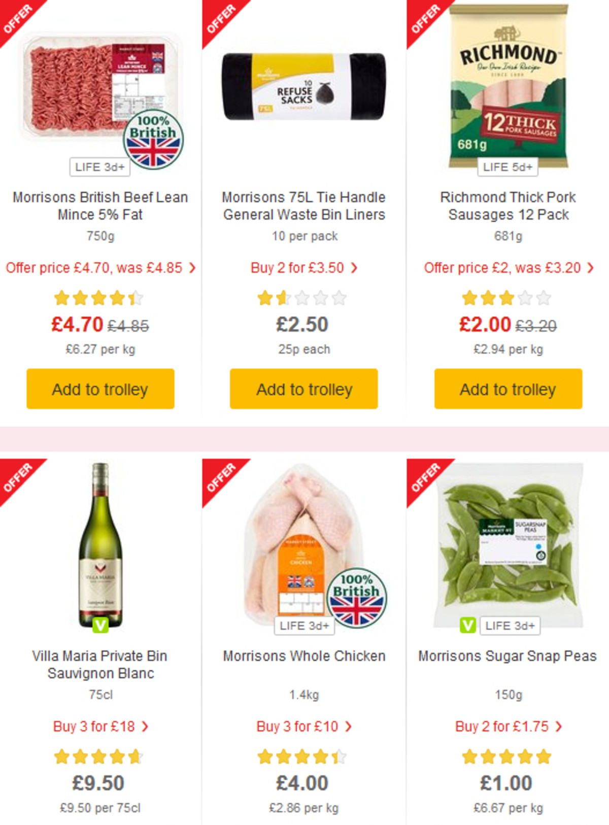 Morrisons Offers from 23 April