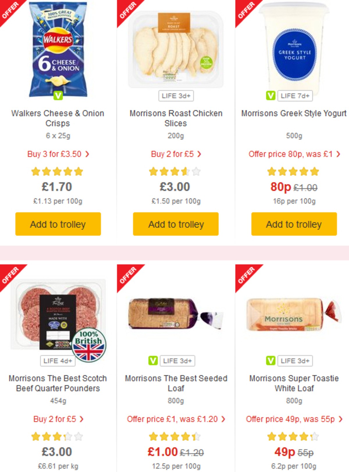 Morrisons Offers from 23 April