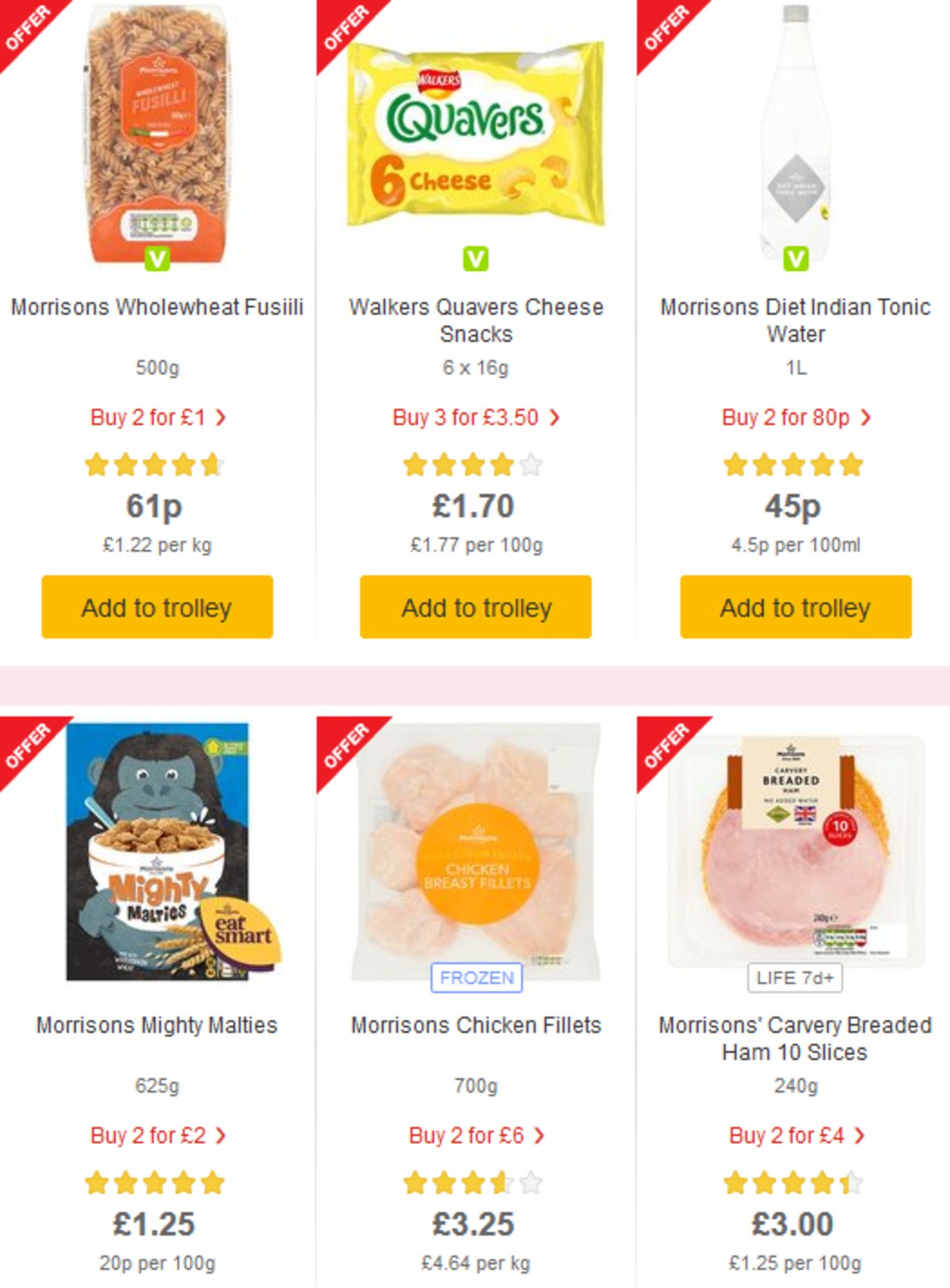 Morrisons Offers from 23 April