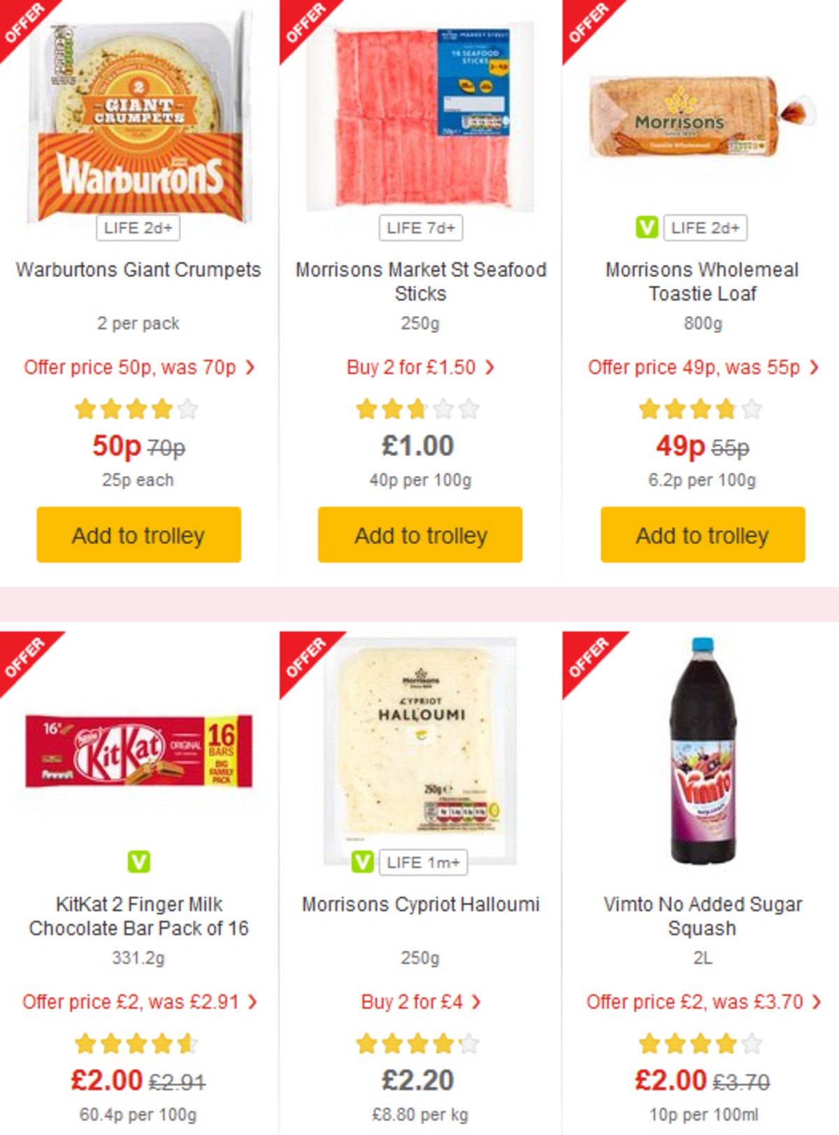 Morrisons Offers from 23 April