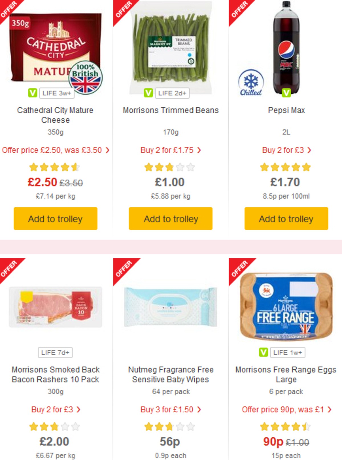 Morrisons Offers from 23 April