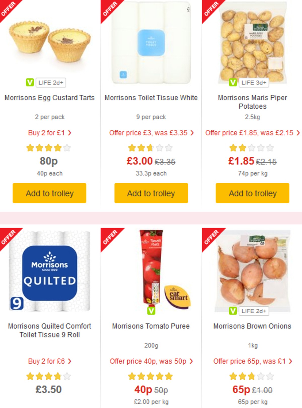 Morrisons Offers from 23 April