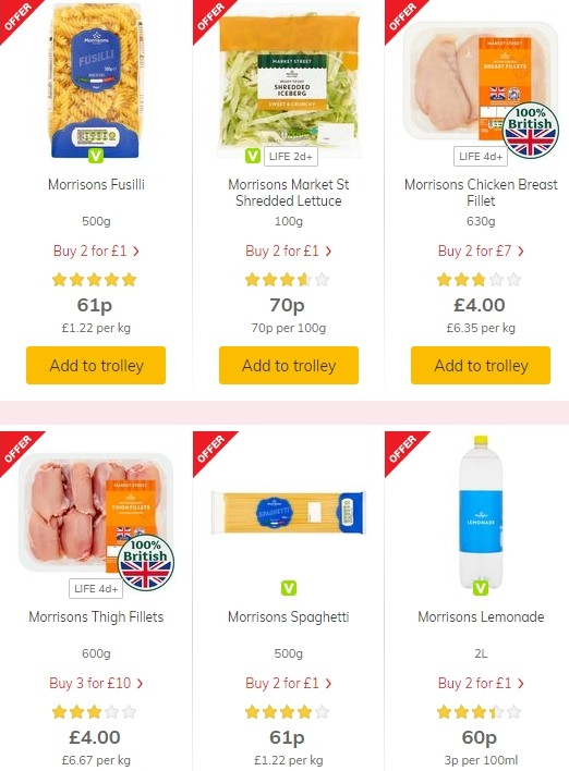 Morrisons Offers from 4 June