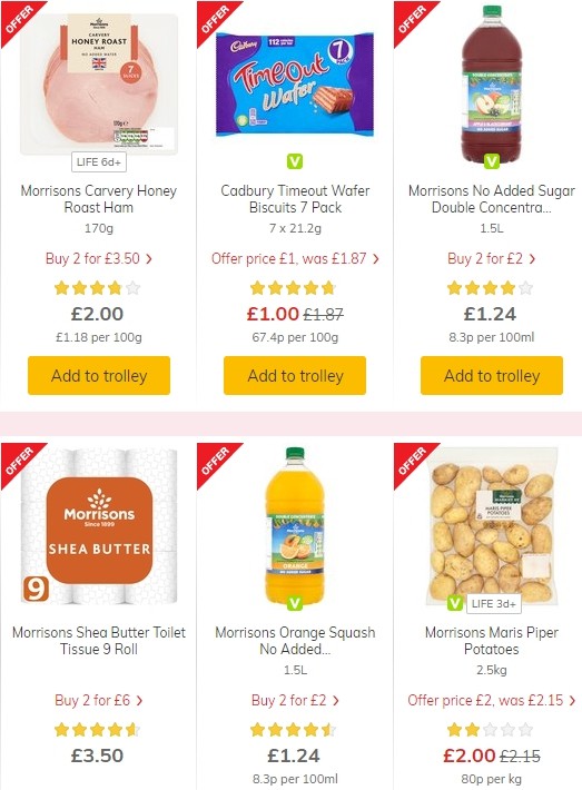 Morrisons Offers from 4 June