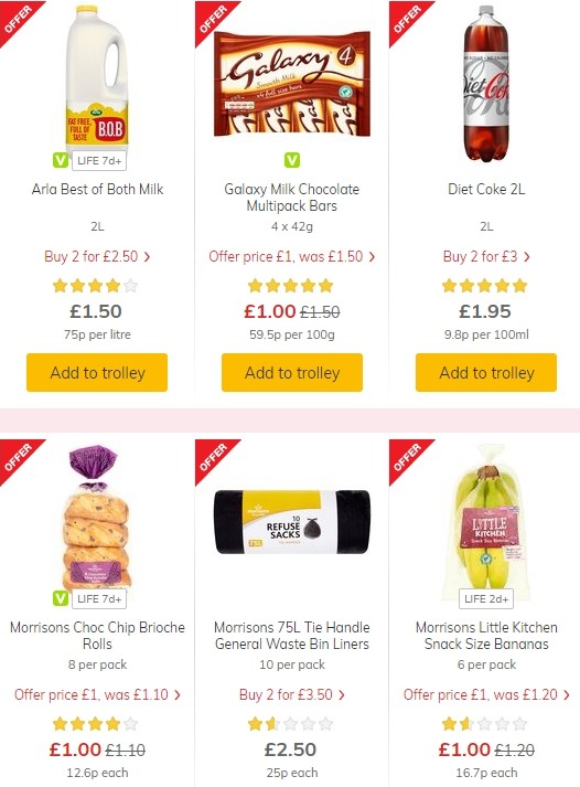 Morrisons Offers from 4 June