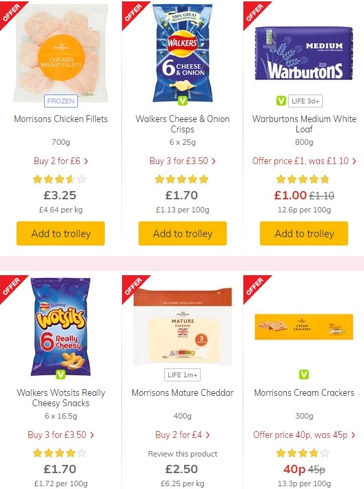 Morrisons Offers from 4 June