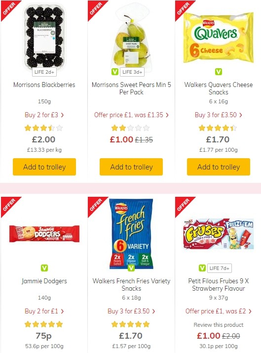 Morrisons Offers from 4 June