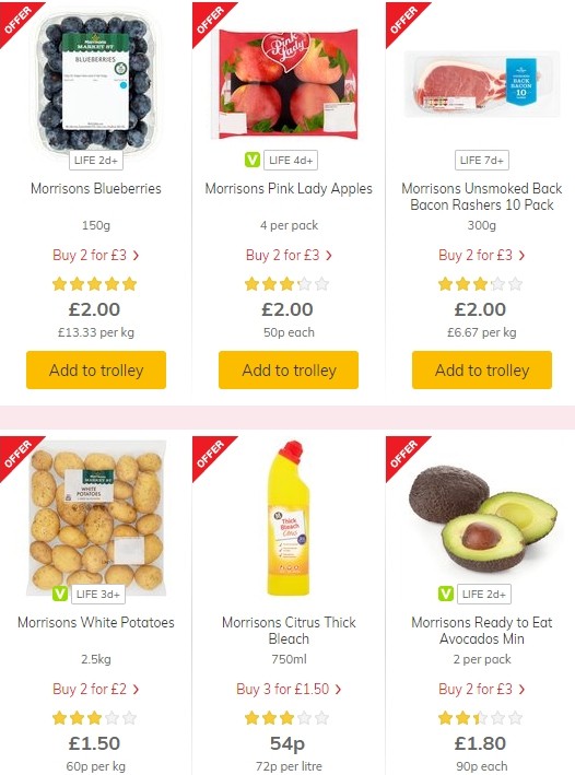 Morrisons Offers from 4 June