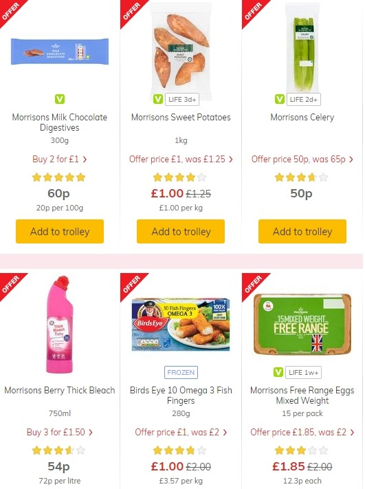 Morrisons Offers from 4 June