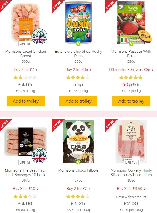 Morrisons Offers from 11 June