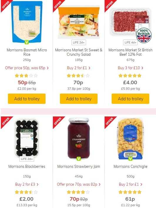 Morrisons Offers from 11 June