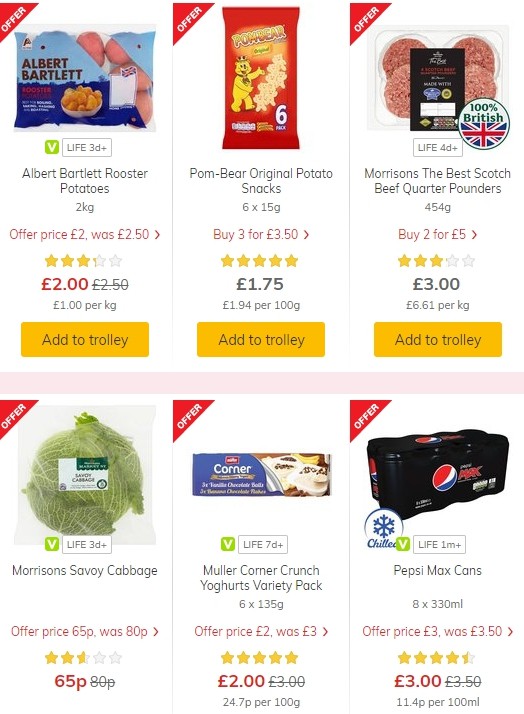 Morrisons Offers from 11 June