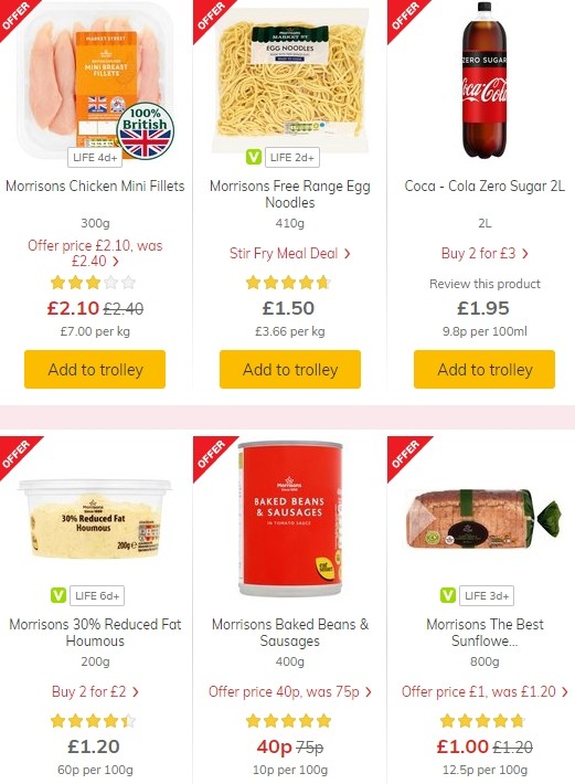 Morrisons Offers from 11 June