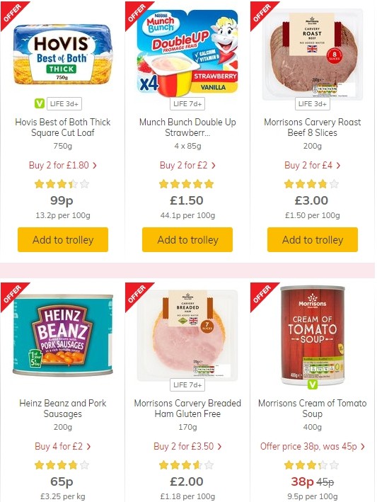 Morrisons Offers from 11 June