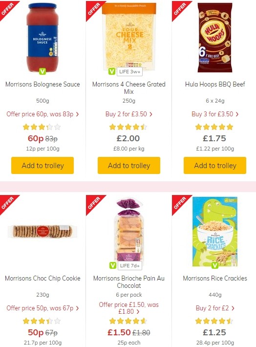 Morrisons Offers from 11 June