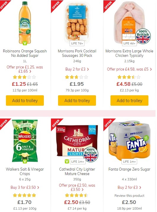 Morrisons Offers from 11 June