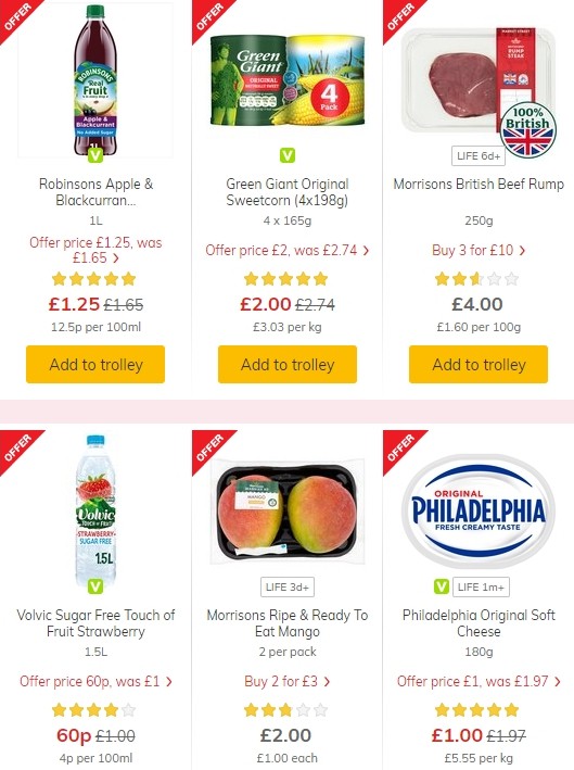 Morrisons Offers from 11 June