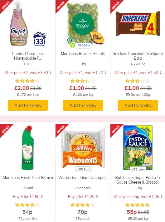 Morrisons Offers from 11 June