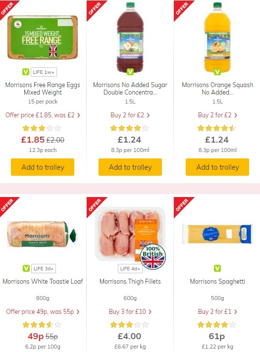 Morrisons Offers from 11 June