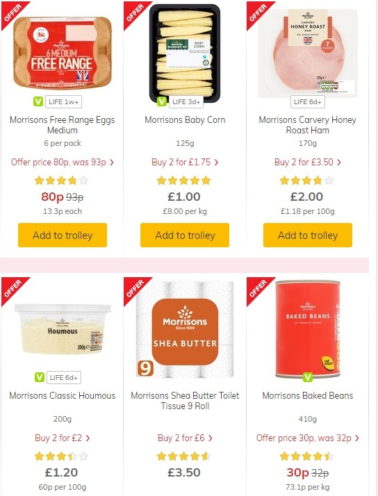 Morrisons Offers from 11 June